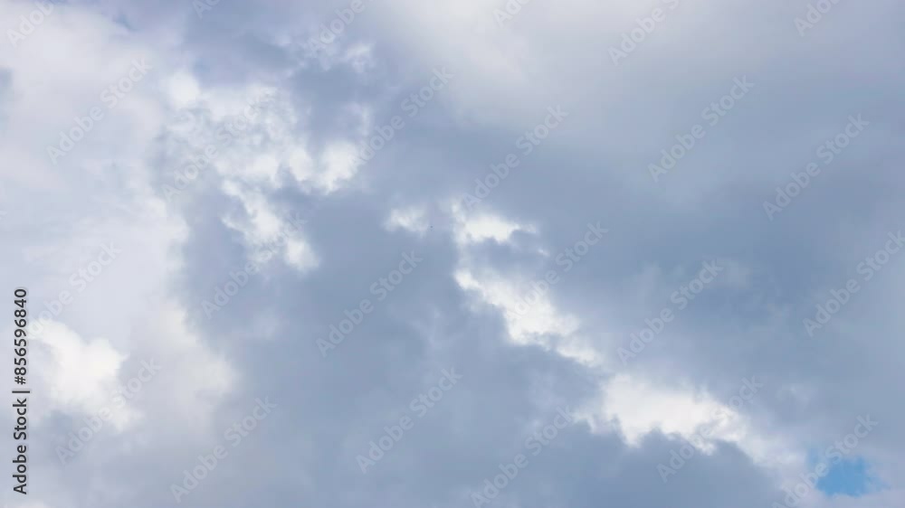 Time lapse Clear blue sky with clouds Time lapse Clear blue sky with clouds