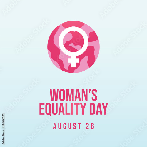 vector graphic of Womens Equality Day ideal for Womens Equality Day celebration.