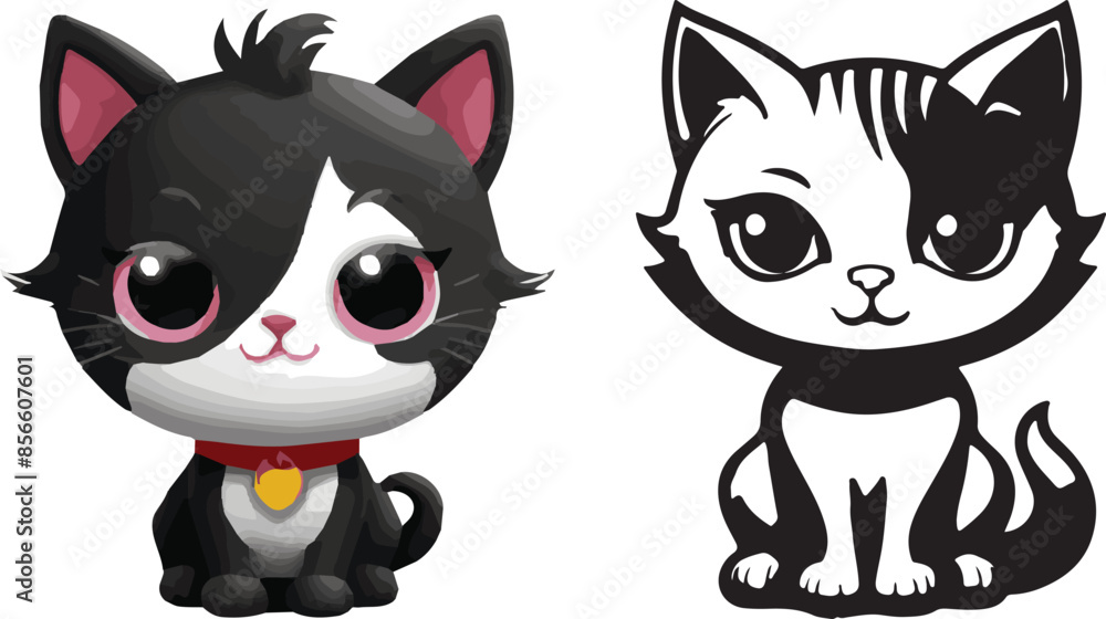 Obraz premium two cats