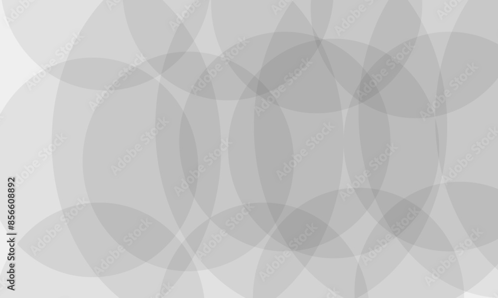 Obraz premium Abstract background with white and grey abstract geometric background with soft light white paper circles in design. white Background With round Shape. Dynamic geometric circle shapes.