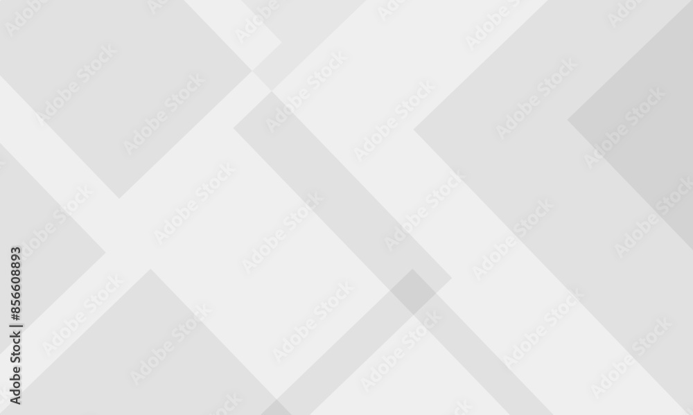 Fototapeta premium Abstract smooth light and gray geometry square shape paper futuristic concept background. Vector illustration. 