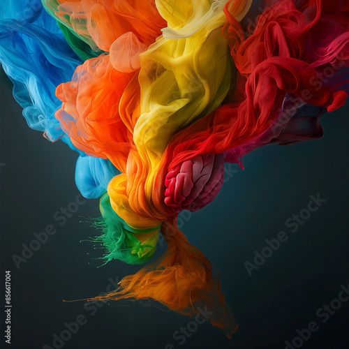 A mind abuzz with vibrant c...
