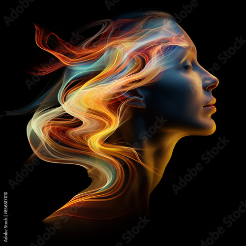 A mind abuzz with vibrant c...