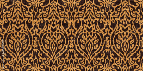 Seamless ethnic design, ikat art. beautiful hand drawn Design for textile and printingEthnic pattern.beautiful pattern. folk embroidery,bohemian style, abstract art	