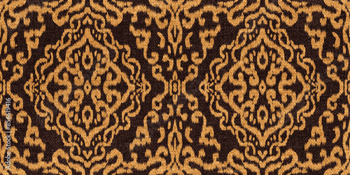 Seamless ethnic design, ikat art. beautiful hand drawn Design for textile and printingEthnic pattern.beautiful pattern. folk embroidery,bohemian style, abstract art	