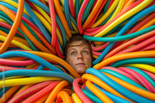 A tangled mess of thoughts,...