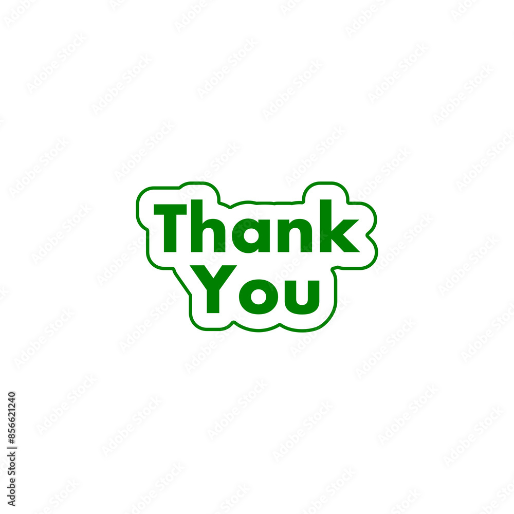 Thank you icon isolated on transparent background Thank you icon isolated on transparent background