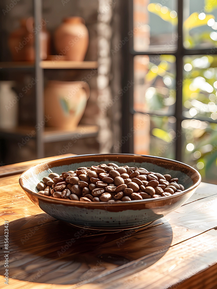 Fototapeta premium Roasted coffee beans