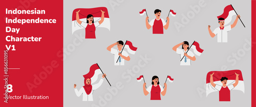 Indonesian Independence Day Character 1