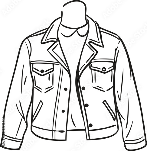 illustration of jacket