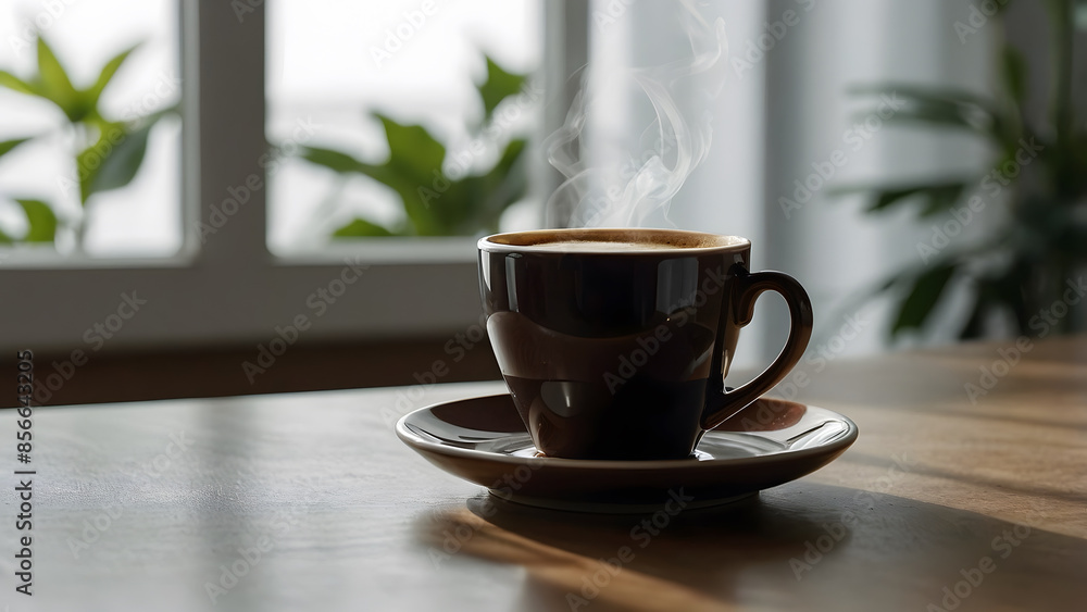 A cup of coffee with an isolated background A cup of coffee with an isolated background