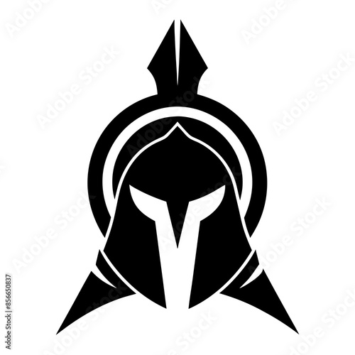 Logo for a collective and collaborative artistic organisation specialising in designing spartan war. The design is fixated around the letter "A". The design looks like an eye. The company is called LI