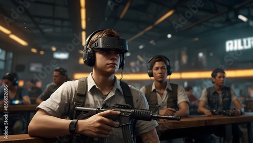 The rise of esports and its impact on the popularity of PUBG ai_geneated photo