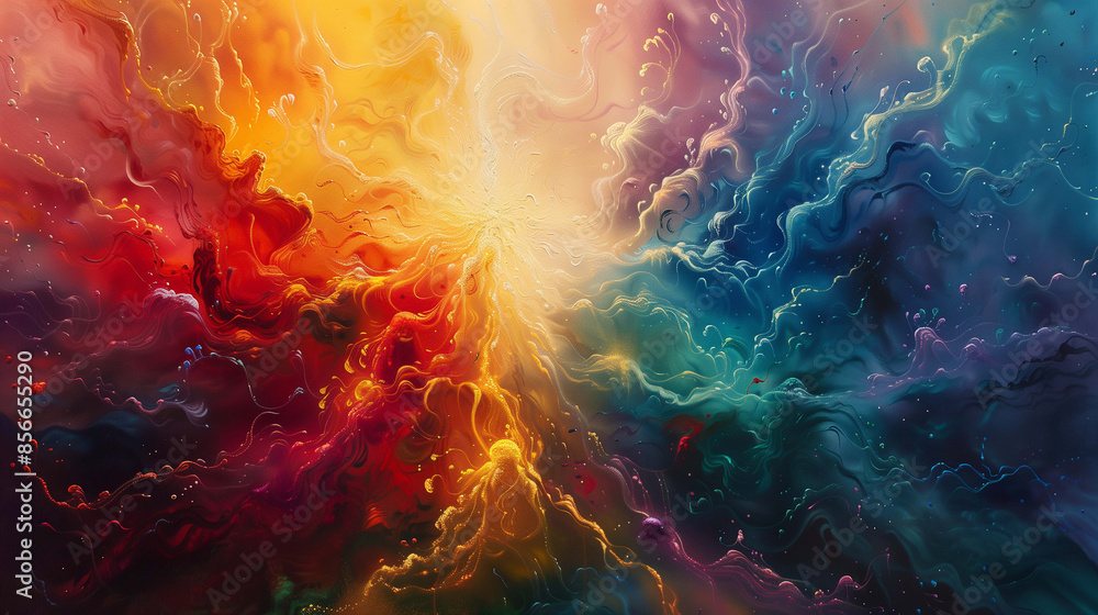 custom made wallpaper toronto digitalAbstract splashes evoke a sense of spontaneity and artistic freedom