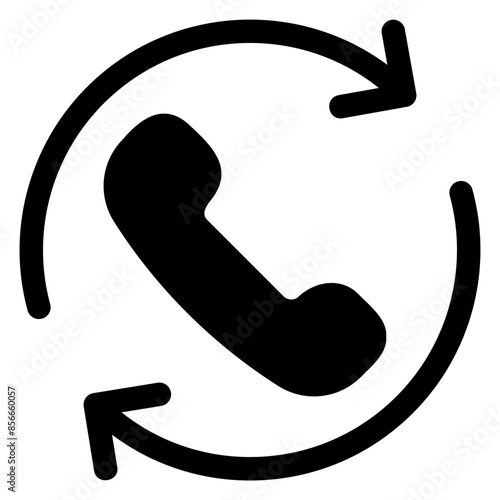 customer service glyph  icon isolated on white background