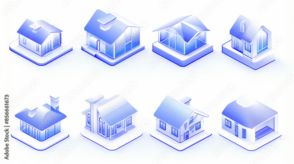 house icon set, Various building icon, abstract office icon collection house icon set, Various building icon, abstract office icon collection