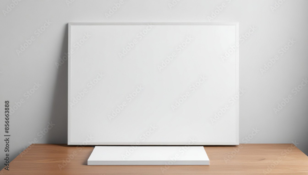 Mock Up White Board For Design Presentation