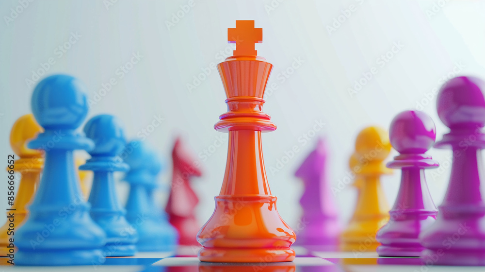 Success concept on white background leadership. Success concept on white background leadership.