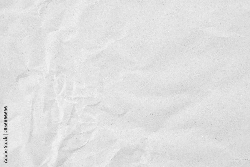 Abstract white crumpled and creased recycle paper texture background Abstract white crumpled and creased recycle paper texture background