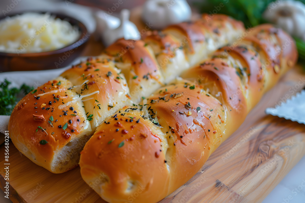 Garlic Flavored Bread Delight Garlic Flavored Bread Delight