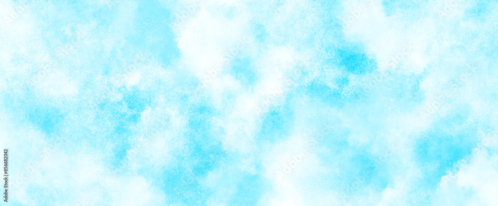 creative brush painted aquarelle light sky blue background, blurred and grainy Blue powder explosion, watercolor abstract grunge blue paper texture painting background, Natural and cloudy fresh sky. creative brush painted aquarelle light sky blue background, blurred and grainy Blue powder explosion, watercolor abstract grunge blue paper texture painting background, Natural and cloudy fresh sky.