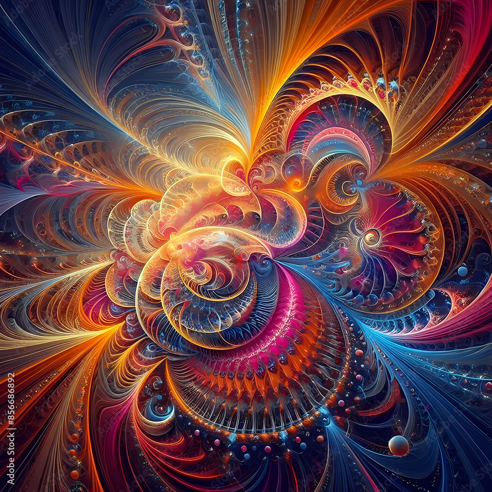 fractal burst background fractal burst background