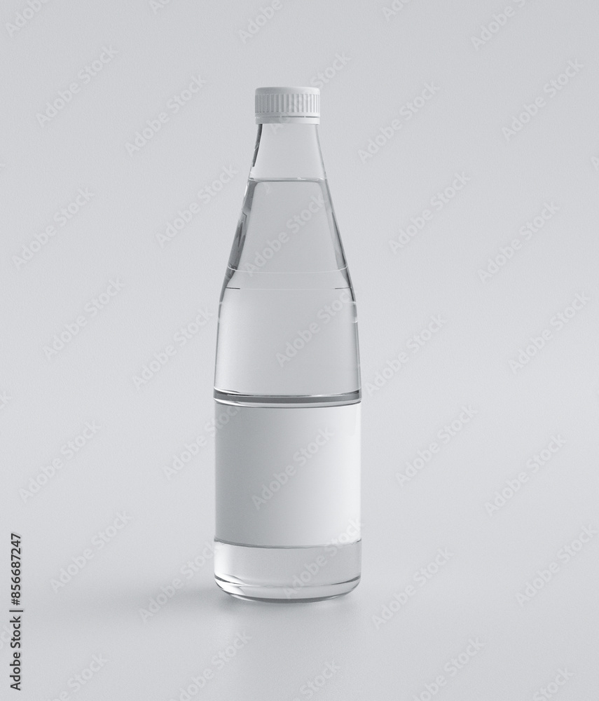 realistic plastic water bottle for design. Fresh drink recycle container. Blank clean mineral water packaging design. Bottled pure water realistic plastic water bottle for design. Fresh drink recycle container. Blank clean mineral water packaging design. Bottled pure water