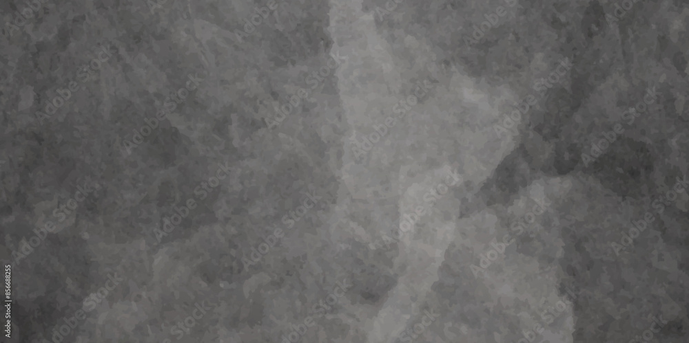 Naklejka premium Old wall stone for dark black distressed grunge background wallpaper. rough concrete wall. Abstract black stone wall texture grunge rock surface. dark gray background backdrop. wide panoramic banner.