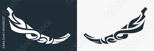 tribal tatoo wings background mythical art illustrations