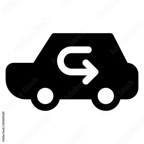 ac glyph icon vector illustration  isolated on white background