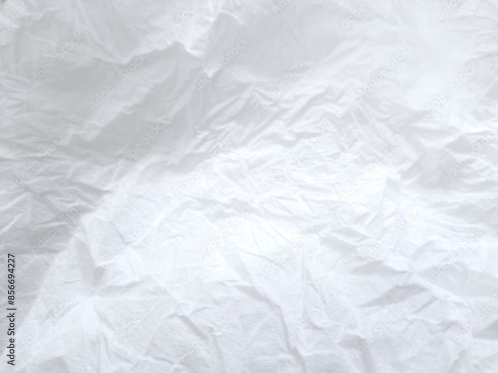 Abstract crumpled texture white tissue background Abstract crumpled texture white tissue background