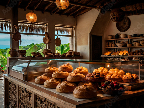 Develop a bakery menu featuring baked goods inspired by island cultures around the world.