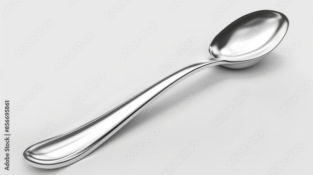 A long handled spoon placed on a clean and white surface, suitable for use in various settings, such as restaurants or laboratories A long handled spoon placed on a clean and white surface, suitable for use in various settings, such as restaurants or laboratories