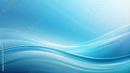 Swirling blue shapes in an abstract design