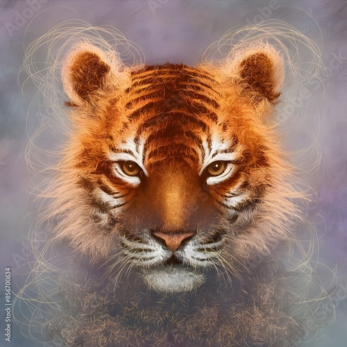 portrait of a tiger