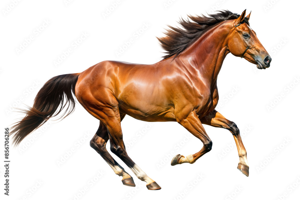 Fototapeta premium horse on a transparent background