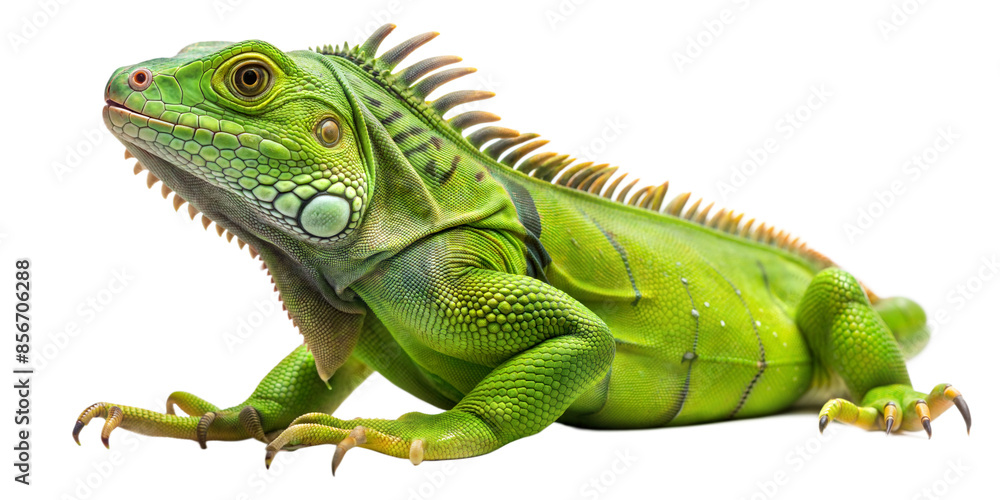 Obraz premium iguana on a transparent background