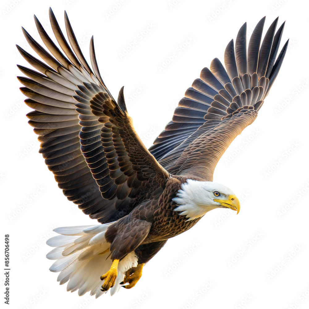 Obraz premium eagle on a transparent background