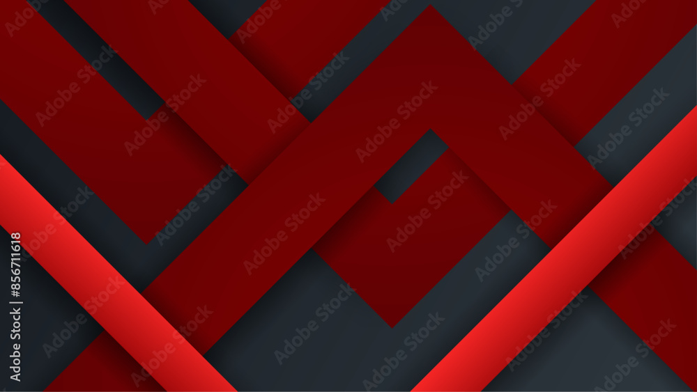 Abstract Geometric Line Red And Black Background Abstract Geometric Line Red And Black Background