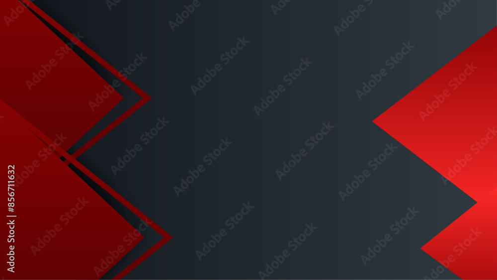 Dark red black tech geometric background, Design in red light lines background Dark red black tech geometric background, Design in red light lines background