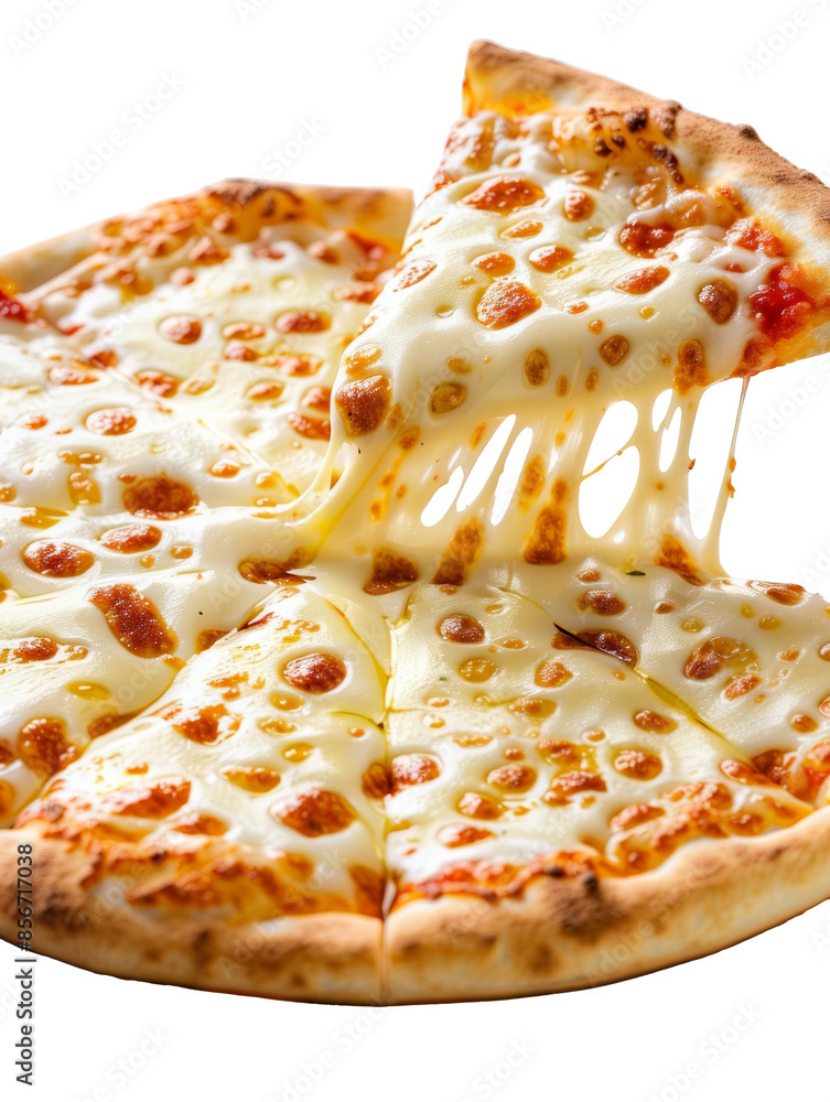 A pizza cheese clipart on transparent background