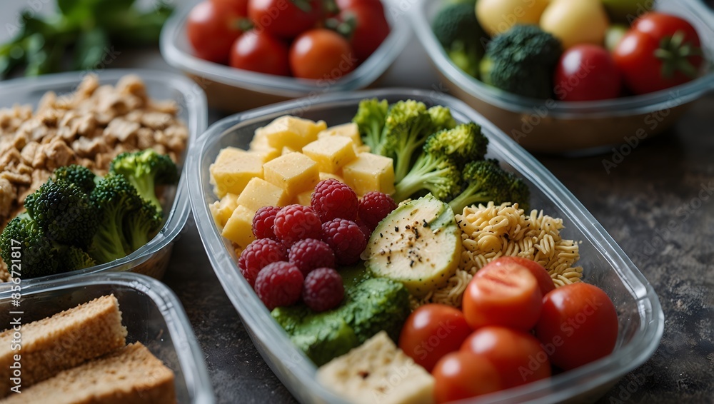 A weekly meal plan focused on balanced nutrition and portion control ai-generated A weekly meal plan focused on balanced nutrition and portion control ai-generated
