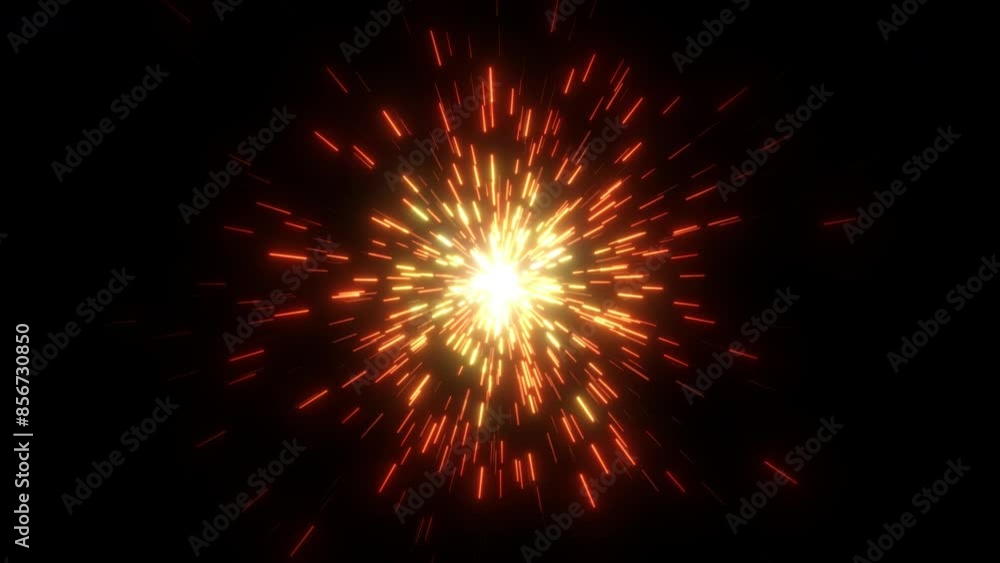 Spark explosions with transparent background. Celebration, Fireworks. Seamless looping animation. Spark explosions with transparent background. Celebration, Fireworks. Seamless looping animation.