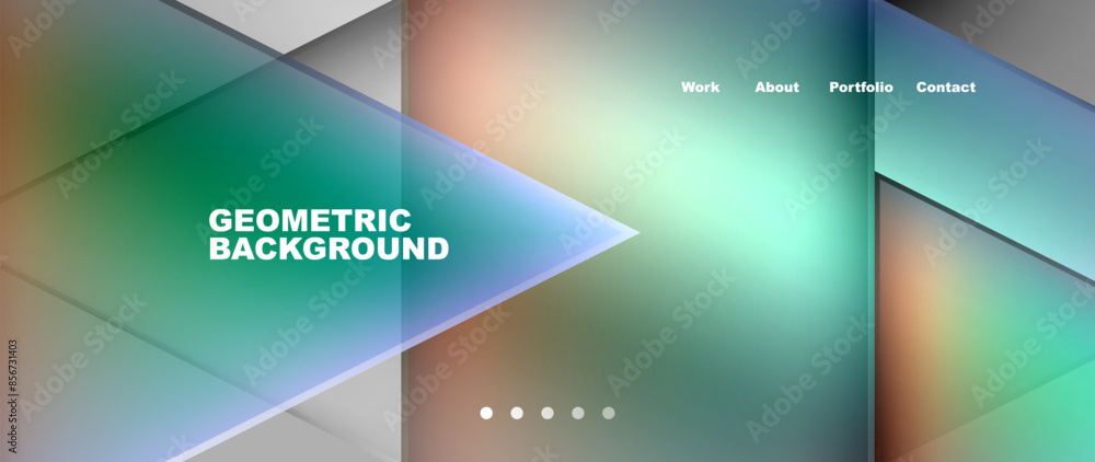 Flowing bright neon gradients geometric abstract background with triangles and lines. Fluid color pattern of color liquid gradient background for wallpaper, banner, background, card, landing page Flowing bright neon gradients geometric abstract background with triangles and lines. Fluid color pattern of color liquid gradient background for wallpaper, banner, background, card, landing page
