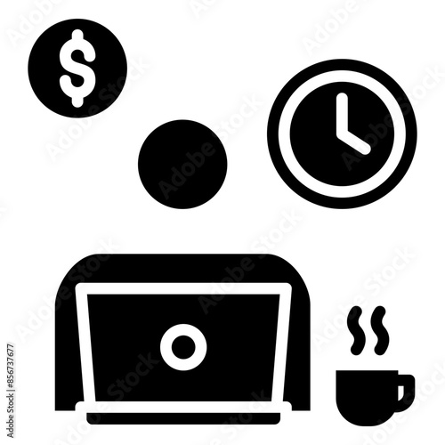 Freelance  Icon Element For Design