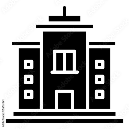 Accommodation  Icon Element For Design