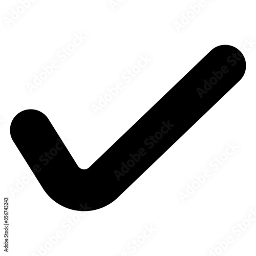 accept   glyph   icon vector illustration isolated on white background