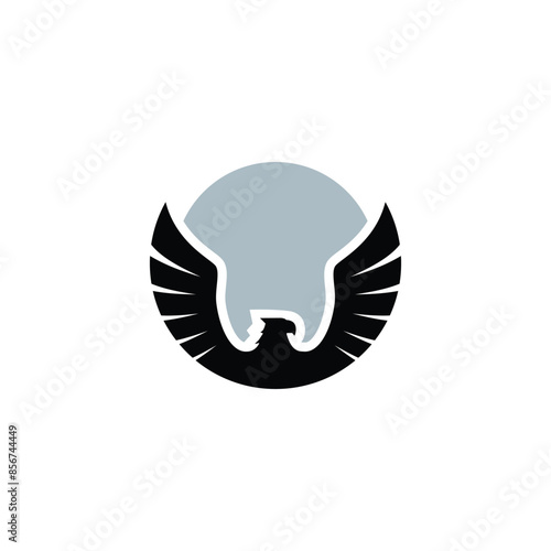 Illustration of a bird logo for a company