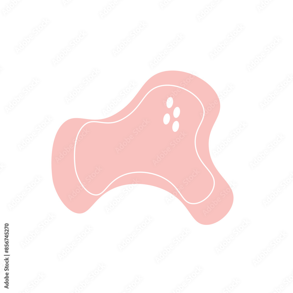 Cute doodle shape vector element Cute doodle shape vector element
