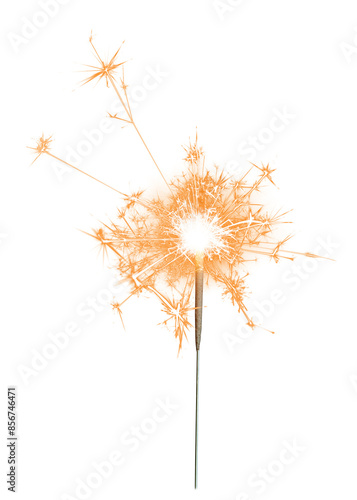 Tableau sur toile Burning sparkler design element